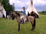 Przejażdżki konne w wiosce :) Magda - fot. Co. Dariusz Lipecki